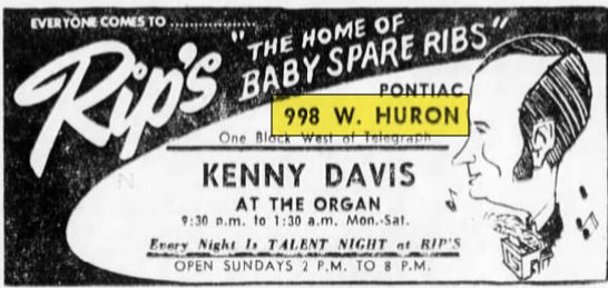 Heroes Bar-BQ & Brew (Rips BaRestaurant) - Aug 12 1971 Article (newer photo)